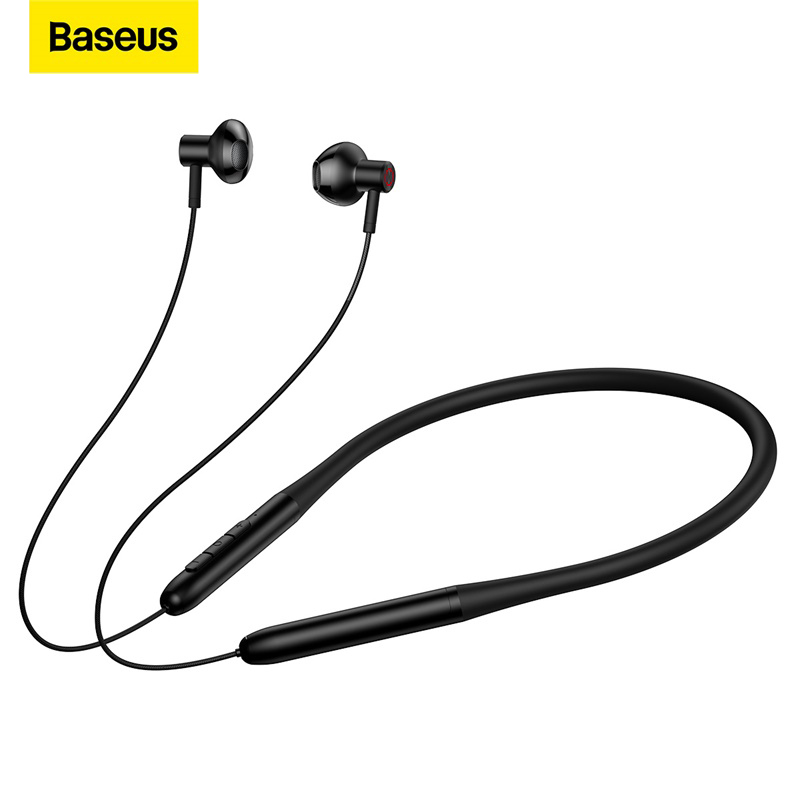 Baseus Neckband Earphone Bluetooth 5.2 Adsorption Wireless Headphone Hanging Neck In-Ear Hifi Music Game Sports Earbud