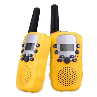 2pcs Children's Toy Walkie Talkie Kids Mini Radio Interphone UHF Long Range Handheld Transceiver Toys For Boys Girls Gift (2)