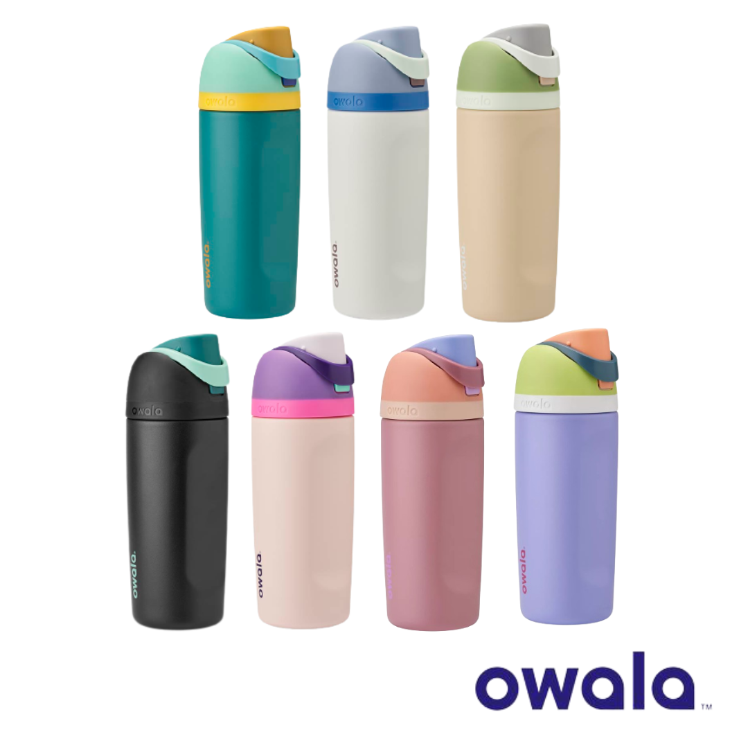 Owala Flip Insulated Stainless-Steel Water Bottle with Straw and Locking  Lid, 32-Ounce, Neon Basil