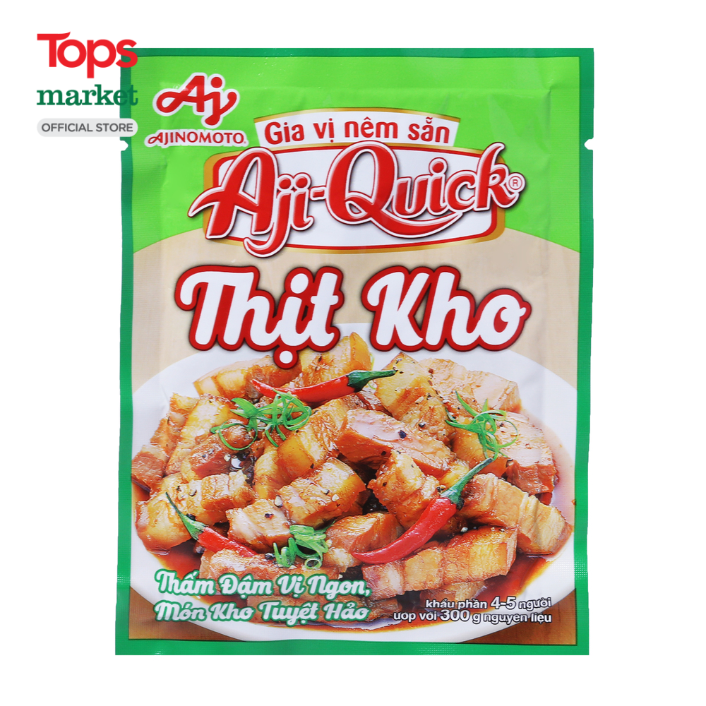 Gia Vị Nêm Sẵn Thịt Kho Aji-Quick 31G