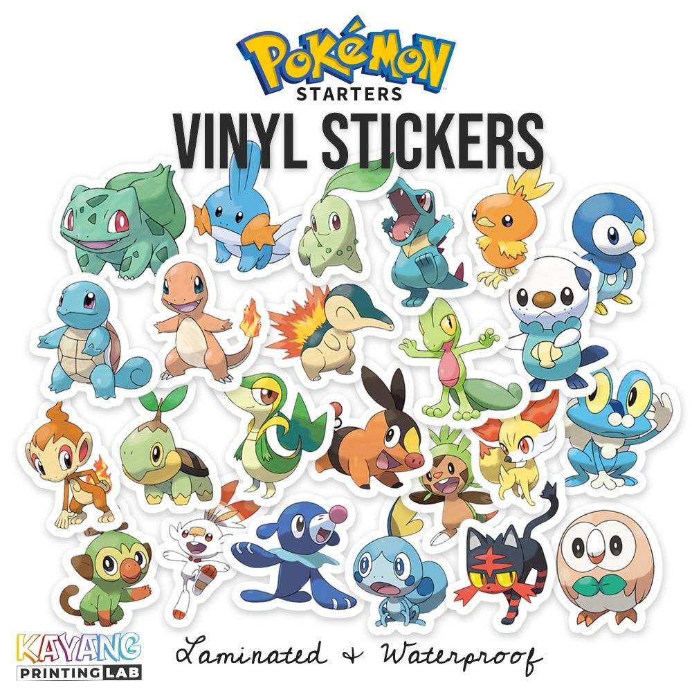 Shop Pokemon Stickers online | Lazada.com.ph