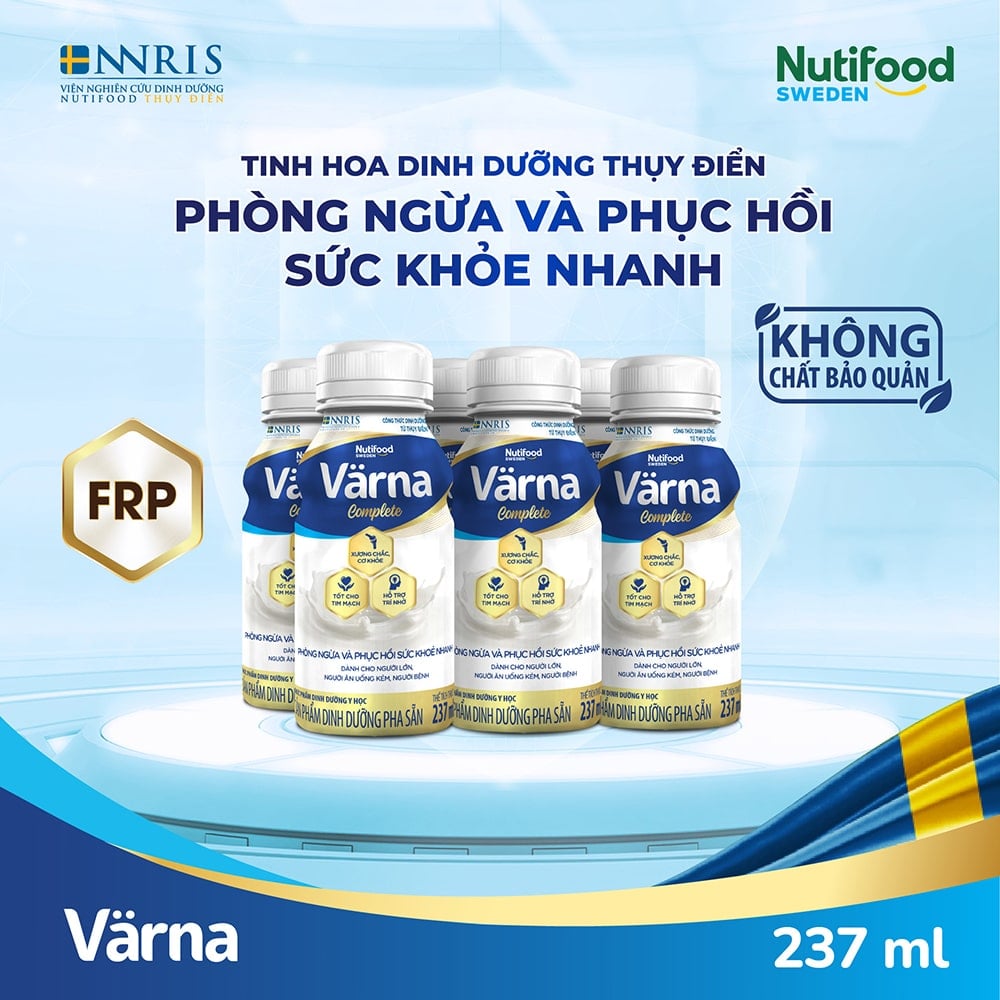 Sữa pha sẵn Nuti Varna Complete 237ml
