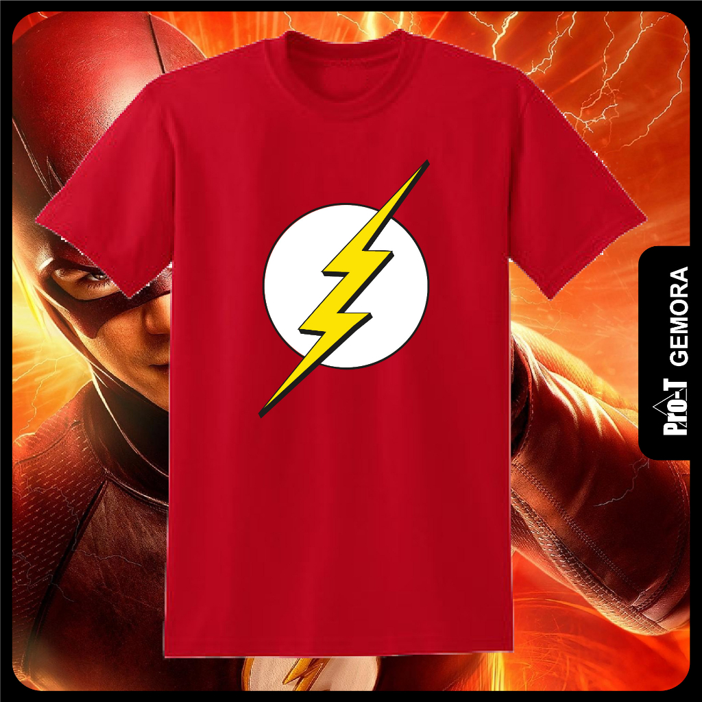 flash superhero t shirt