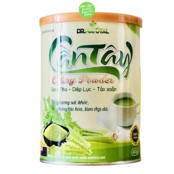 Collagen extra Tinh Chất Sữa Bột Cần Tây Rong Nho Collagen - Hỗ Trợ Giảm Cân Đẹp Dáng Sáng Da Mờ NámNhuận Tràng Thải Độc Gan An Toàn Hiệu Quả-hộp 400g