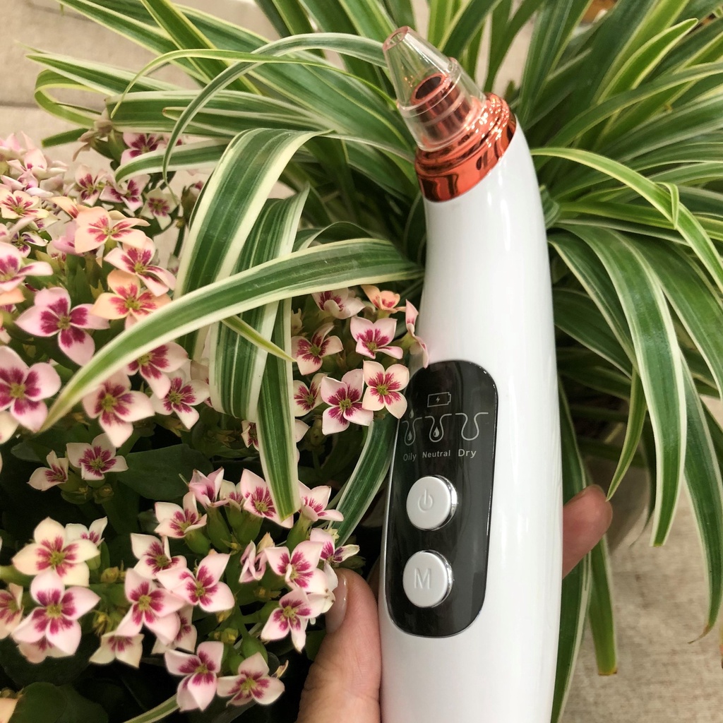 Máy hút mụn cầm tay mini, Máy hút mụn đầu đen ,Spa cao cấp tại nhà, mẫu mới 2021