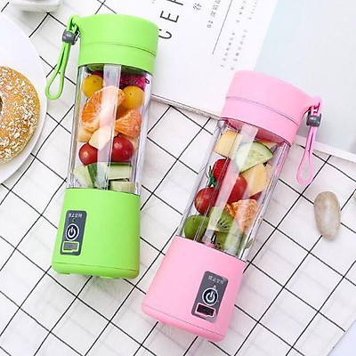 Máy xay sinh tố mini cầm tay juice cup ng-01 2 lưỡi sạc usb