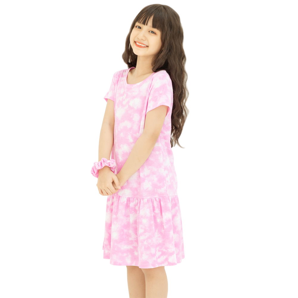 Váy bé gái vải Loang Màu từ 18-40kg , GKV1