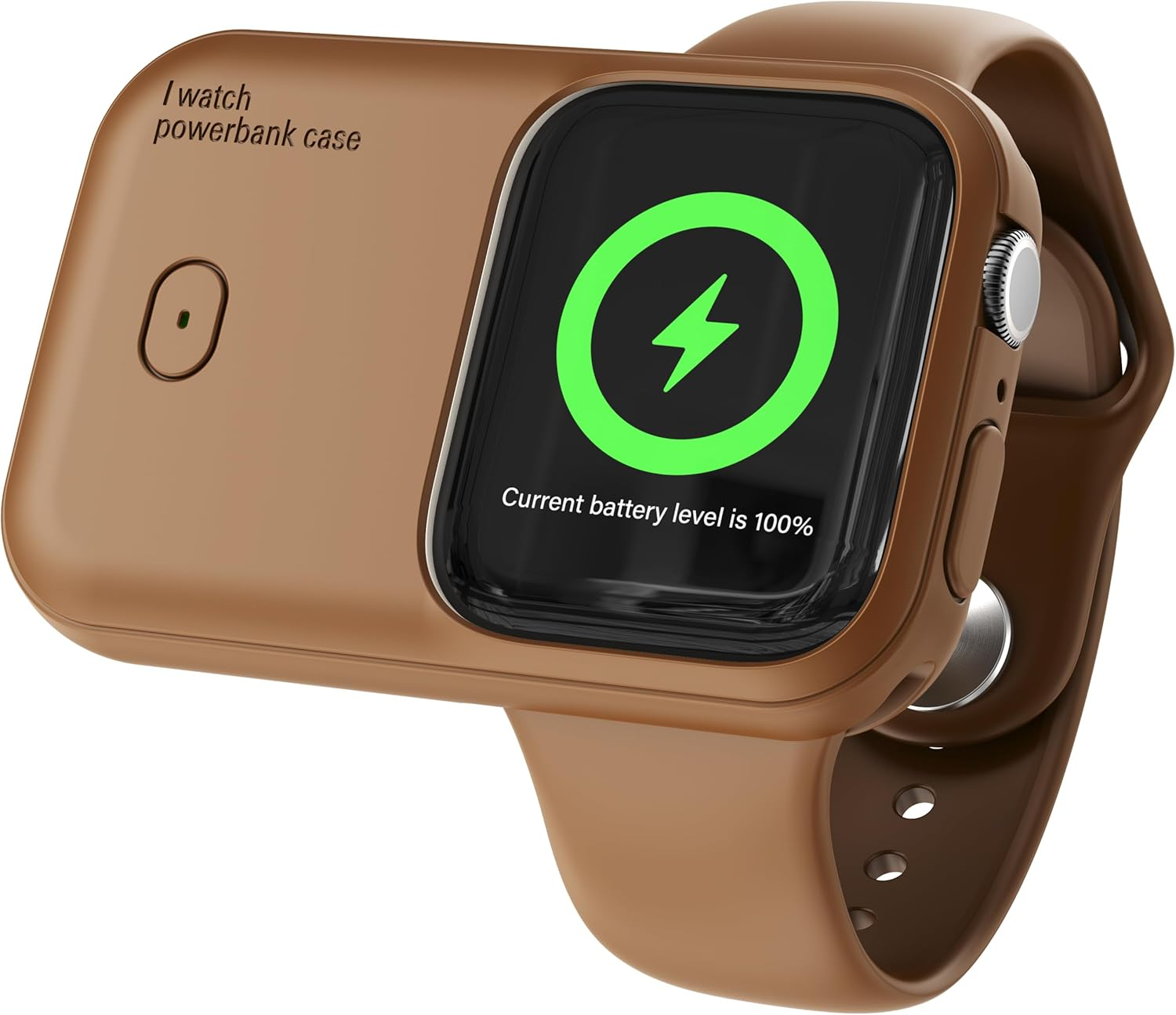 Portable Wireless Charger Power Bank Case For Apple Watch 40mm