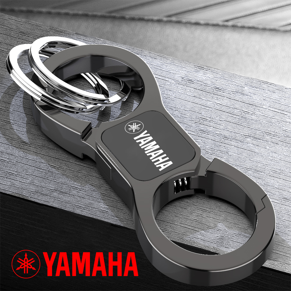Yamaha móc khóa xe máy mt07 mt09 mt10 quà tặng móc chìa khóa kim loại móc chìa khóa đeo hông nam mới 2021 phụ kiện chìa khóa xe máy ô tô