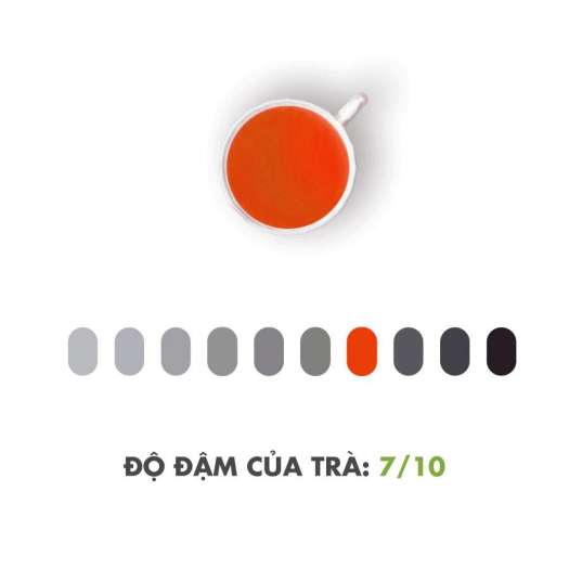 Trà đen viên chuyên dùng pha chế trà sữa truyền thống, trà trái cây, đậm trà, sắc nước nâu đỏ bắt mắt - 100G Dotea B471