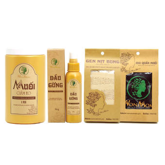 Bộ Liệu trình chườm bụng giảm eo sau sinh Wonmom - TS002