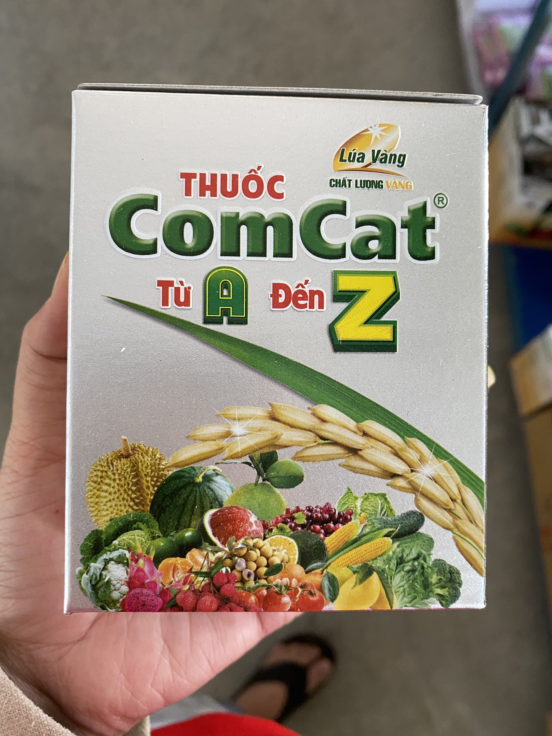 1 hộp 10 gói COMCAT 150WP LÚA VÀNG Kích thích sinh trưởng toàn diện