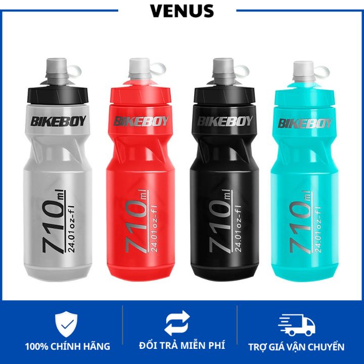 Bình Nước Xe Đạp Leo Núi 710ml, Bình Nước Thể Thao Tập Gym Cao Cấp Nhiều Màu