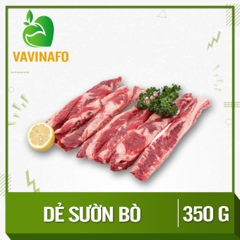 HCM - Dẻ sườn bò (350g) - Thích hợp với các món nướng BBQ, nhúng lẩu - [Giao nhanh TPHCM]