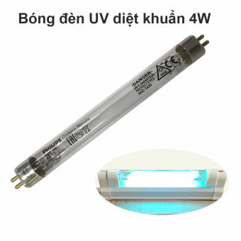 Bóng đèn UV diệt khuẩn - Đèn cực tím UV diệt khuẩn 4W Philips