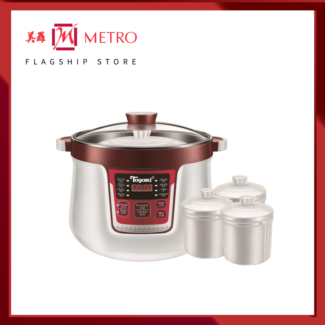 TOYOMI 3.2L Double Boiler Cooker SC 3290