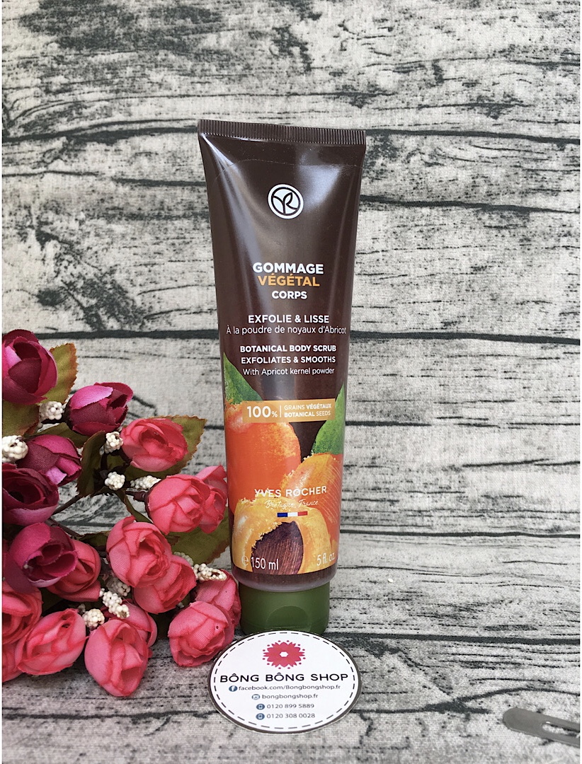 Tẩy da chết Yves Rocher Gommage Végétal Exfolie & Lisse