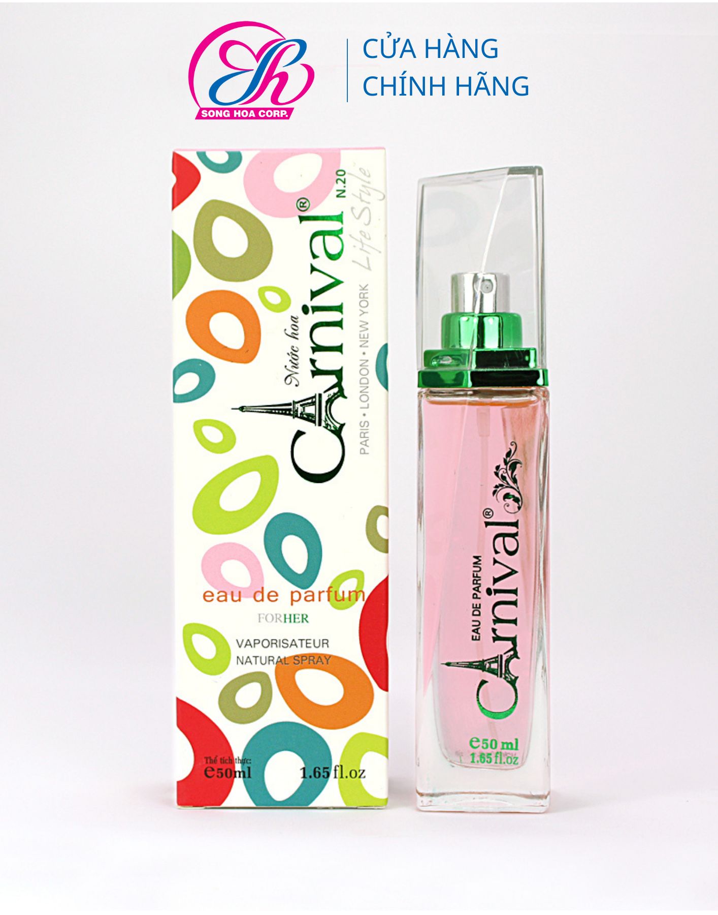 Nước hoa nữ carnival n20 50ml