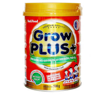 Sữa Bột Nutifood Grow Plus đỏ 900g