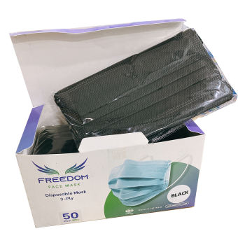 Hộp 50 cái Khẩu trang 3 lớp chống nắng cao cấp FREEDOM - khẩu trang bảo vệ mặt– mặt nạ chống độc tố. Giao màu ngẫu nhiên. - CÓ NHIỀU LỰA CHỌN