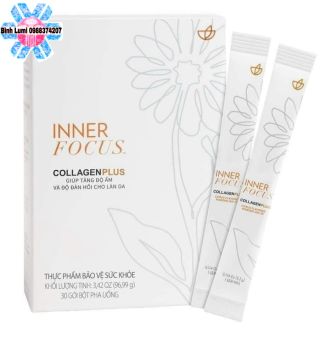 Collagen Inner Focus Nuskin colagen đẹp da mờ nám
