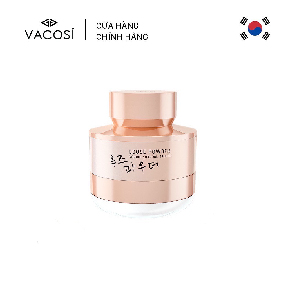 Phấn phủ bột siêu mịn kiềm dầu vacosi 12g - vp09