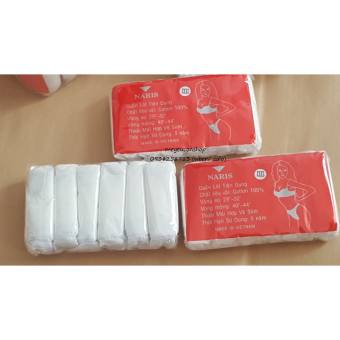 LỐC 10 GÓI QUẦN LÓT COTTON NARIS DÙNG 1 LẦN ( LOẠI 1)