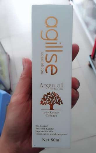 Tinh dầu dưỡng tóc agillse Argan Oil 80ml