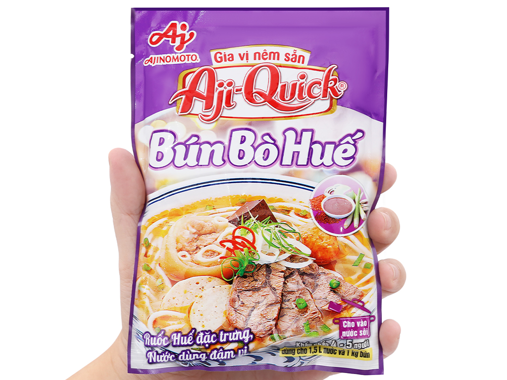 Thanh hóa - gia vị bún bò huế aji-quick 59g
