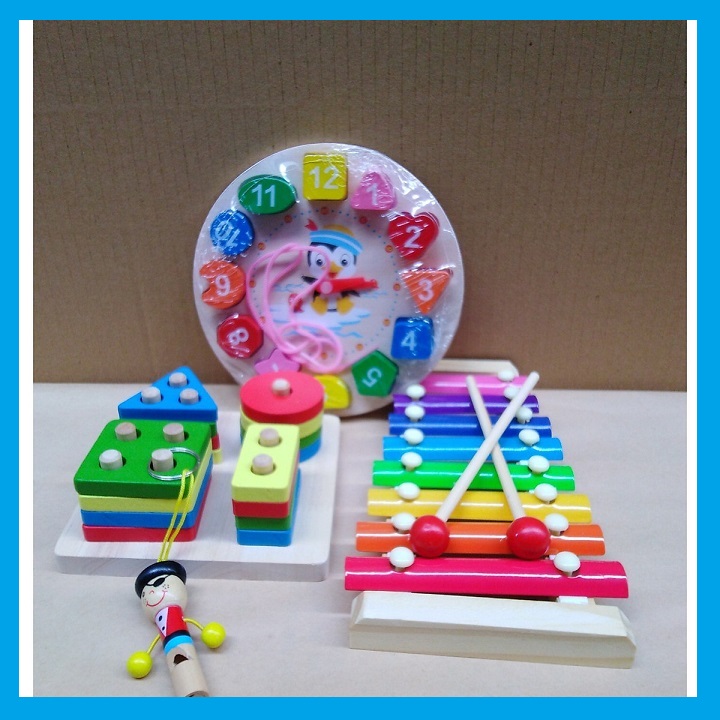Combo 4 món phát triển trí tuệ cho bé