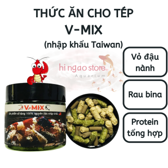 Cám Tép V-Mix cao cấp và các loại thức ăn chiết lẻ - Thức ăn cho tép cảnh | Hingaostore.