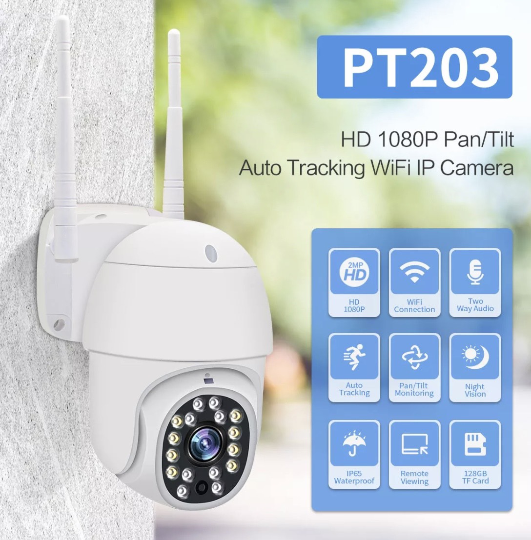 [HCM]Camera Wifi YooSee Xoay 360 độ PTZ - Full HD 1080P Phần mềm  Yoosee Tiếng Việt