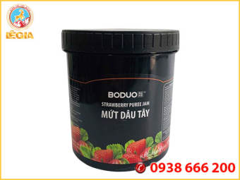 Mứt Dâu Tây Boduo Đài Loan 1kg