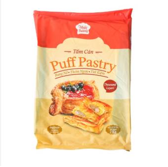 Tấm cán Puff Pastry làm bánh ngàn lớp - gói 2KG ( gồm 5 tấm )