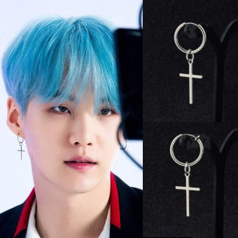 Khuyên tai nam - khuyên nam BTS - bông tai Unisex titan không gỉ