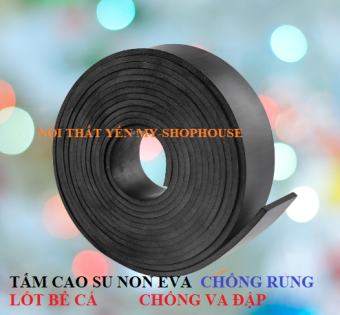 Miếng Cao Su Eva,cao su non Lót bể cá..kê đồ...Chống va đập.Kích thước thanh Dài 60cm * Rộng 6cm.Độ dày 1cm/2cm/3cm