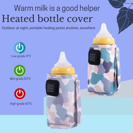 Portable USB Baby Milk Warmer Bottle Feeding Pad