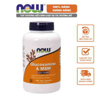Now Glucosamine Mỹ 1500mg, Giảm V i ê m X ư ơ n g K h ớ p Tường Niên