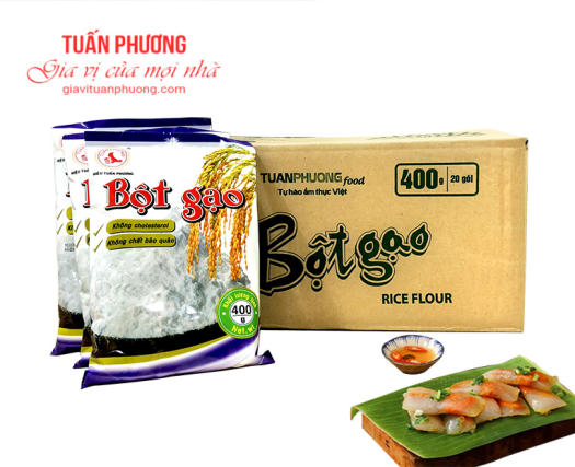 Bột Gạo Tuấn Phương 400g ( Gói )