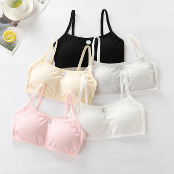 Áo lá học sinh cấp 1 cấp 2 - mút đệm mỏng có thể tháo rời - áo bra nữ / áo lót học sinh / áo ngực học sinh - HIN Fashion Br01