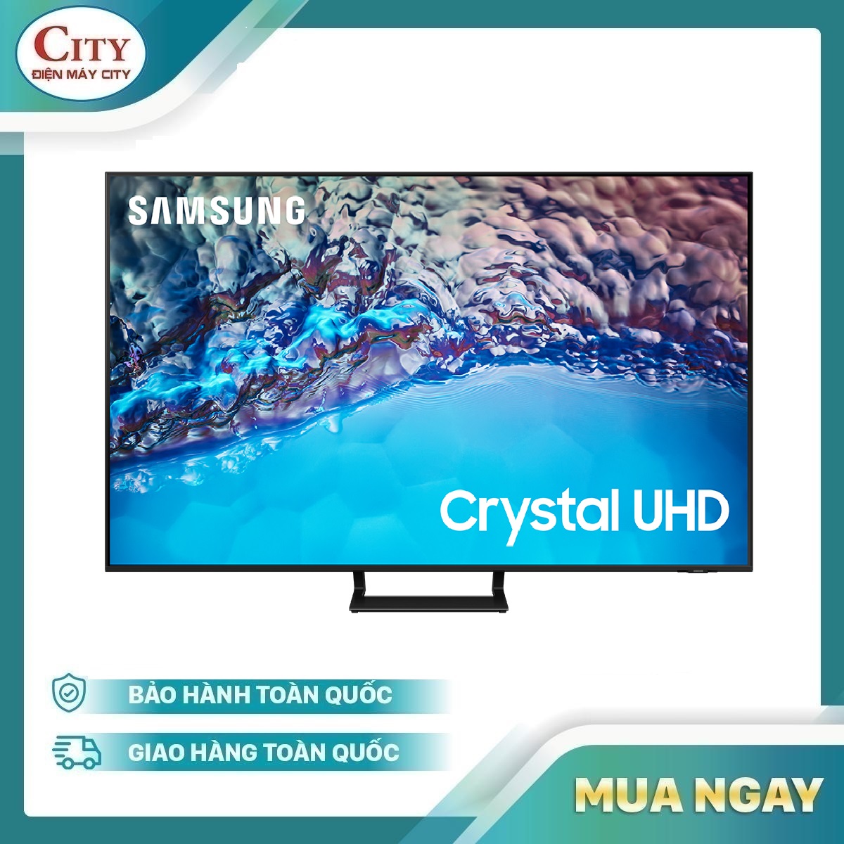 Smart tivi samsung 4k crystal uhd 65 inch ua65bu8500 mới 2022