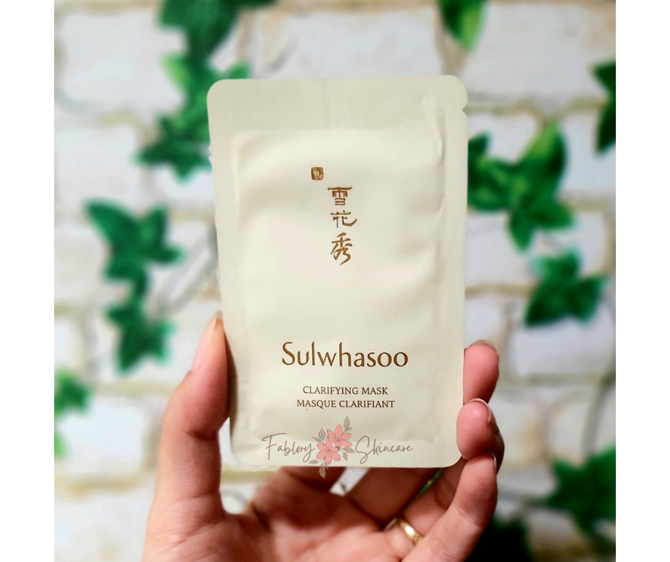 Combo 10 gói Nạ lột Sulwhasoo Clarifying Mask Masque Clarifiant với tinh chất thảo dược nhẹ nhàng loại bỏ mụn li ti, lớp tế bào chết trên da