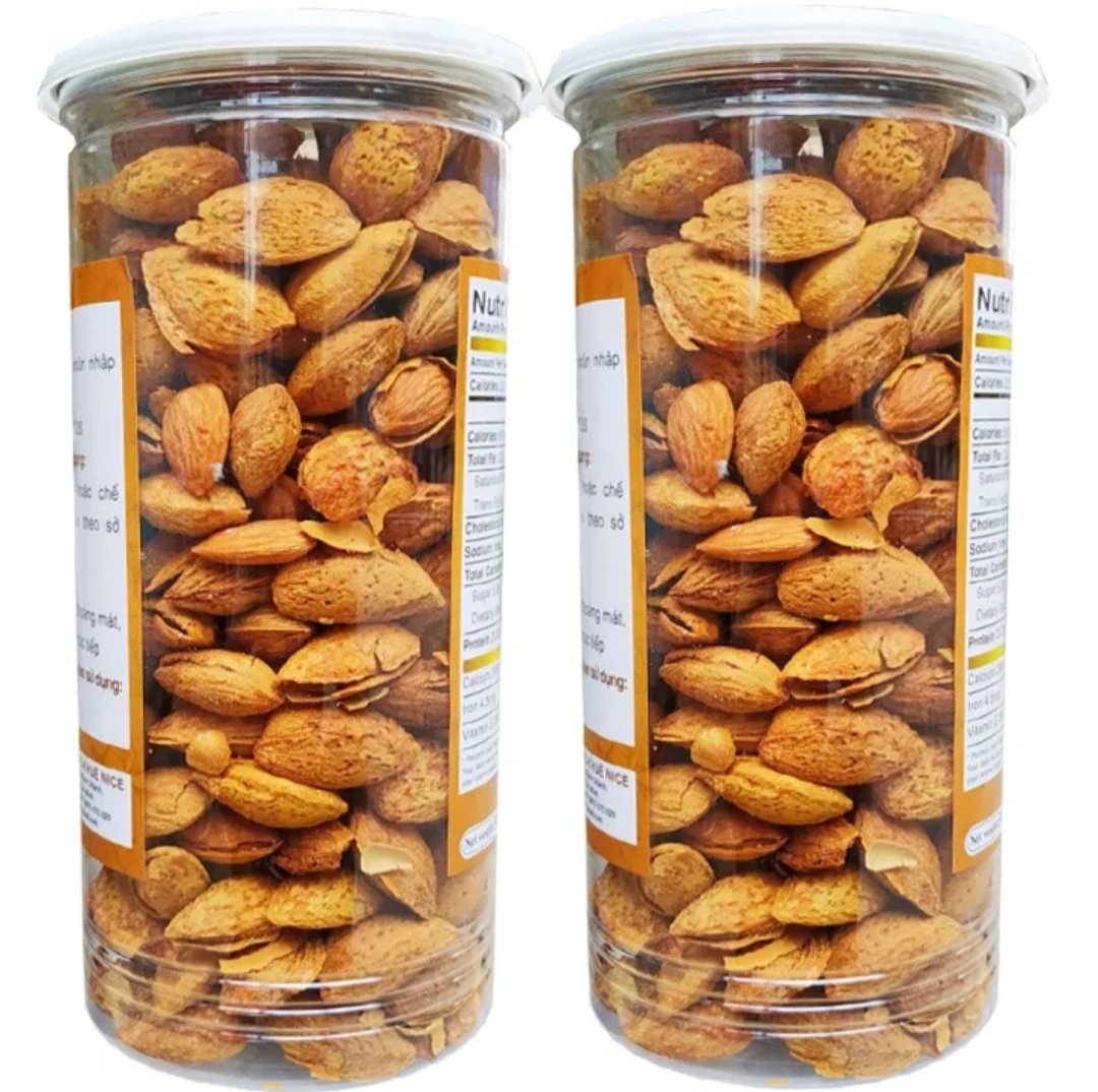 COMBO 2 HỮ Hạnh Nhân RĂNG BƠ VINA FOODD