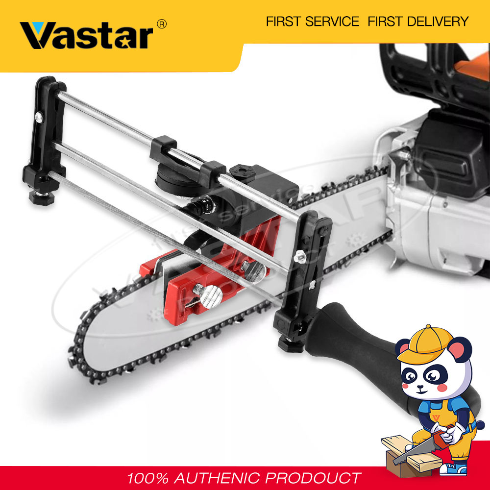 Vastar Máy Cắt Cỏ Chuyên Nghiệp Máy Cưa Xích Hướng Dẫn Mài Dụng Cụ Mài Cho Máy Cưa Xích Làm Vườn Dụng Cụ Làm Vườn