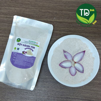 Bột hành tím nguyên chất tự nhiên, gia vị thơm ngon cho các món ăn, tiện lợi, bảo quản được lâu [50 gr - 500 gr] | Kho Thảo Dược 24h