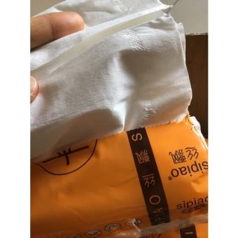 Giấy ăn gấu trúc gói 300 tờ ( giấy ăn màu trắng 3 lớp )