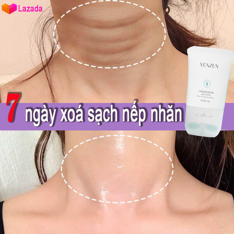 Kem cổ xoá nếp nhăn chống lão hoá dưỡng ẩm nuôi dưỡng da Kem trẻ hóa làm săn chắc vùng cổ giúp da chống nhăn làm trắng dưỡng ẩm cổ dung tích làm trắng và dưỡng ẩm vùng cổ