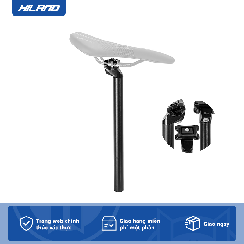 Hiland Ống Trụ Yên Xe Đạp DrBike Cọc Yên Xe Đạp Hợp Kim Nhôm, Cọc Yên Xe Đạp Leo Núi Gấp Gọn MTB Kẹp Trụ Ghế Miễn Phí 5.4Mm 27.2Mm 28.6Mm 31.6Mm