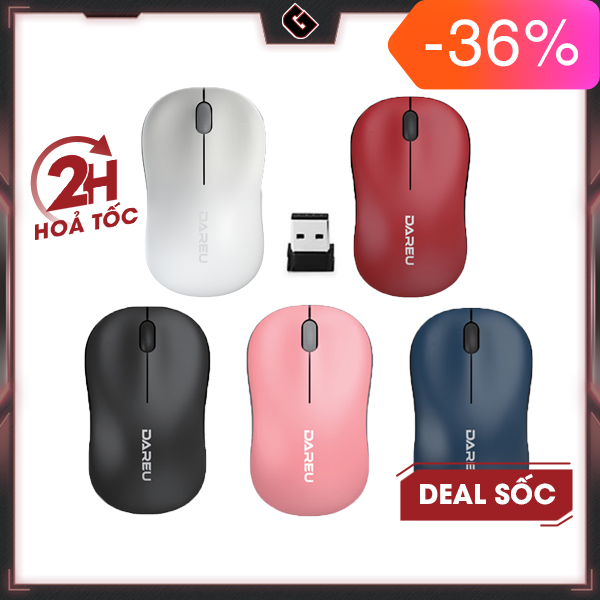 Chuột Không Dây DAREU LM106G