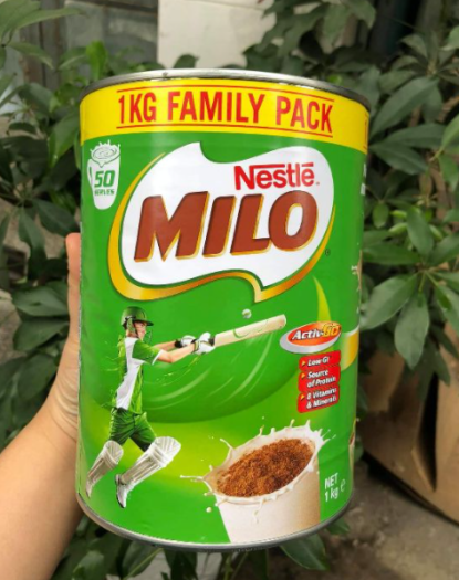 Sữa MILO ÚC 1KG Chính Hãng Nestlé Từ Úc